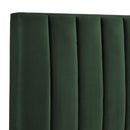 Elements International Coyote Queen Bed W/Carroll Emerald w/Two End Table IMAGE 5