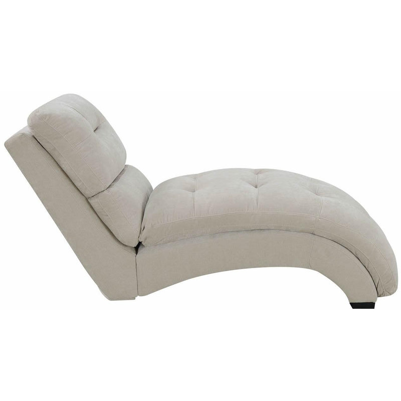 Elements International Dominick Chaise (K/D) In Amigo Linen IMAGE 2