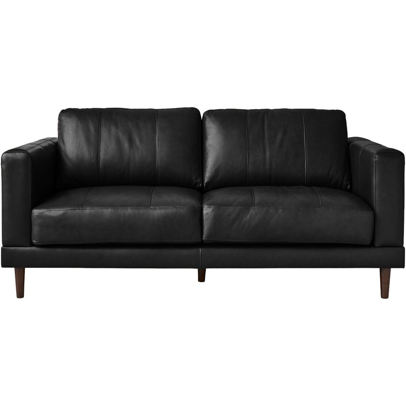 Elements International Hampton Loveseat in Fiero Black IMAGE 2