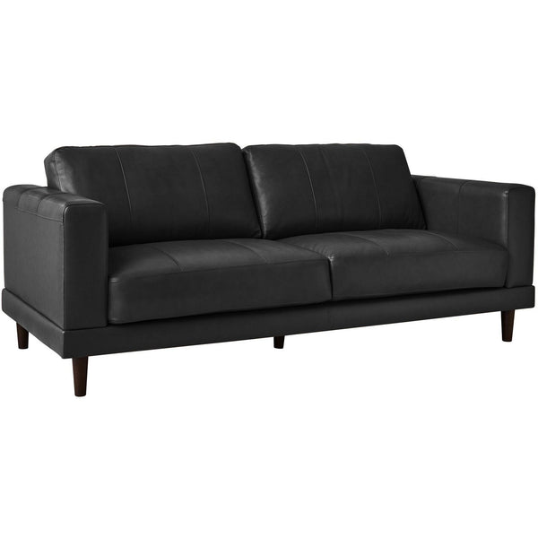 Elements International Hampton Sofa in Fiero Charcoal IMAGE 1