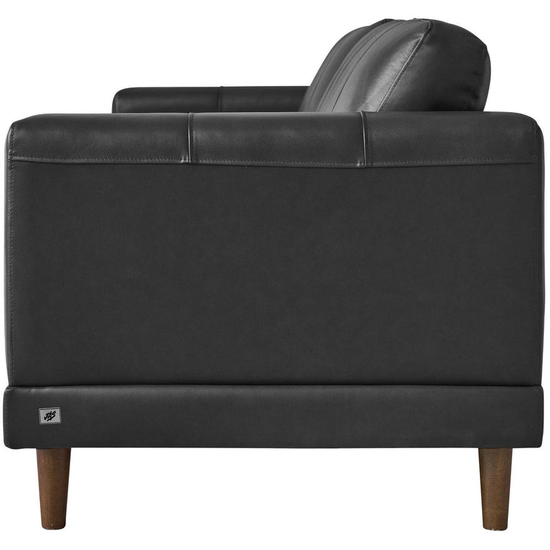 Elements International Hampton Sofa in Fiero Charcoal IMAGE 5