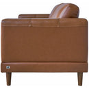 Elements International Hampton Sofa in Fiero Fiero Tan IMAGE 3