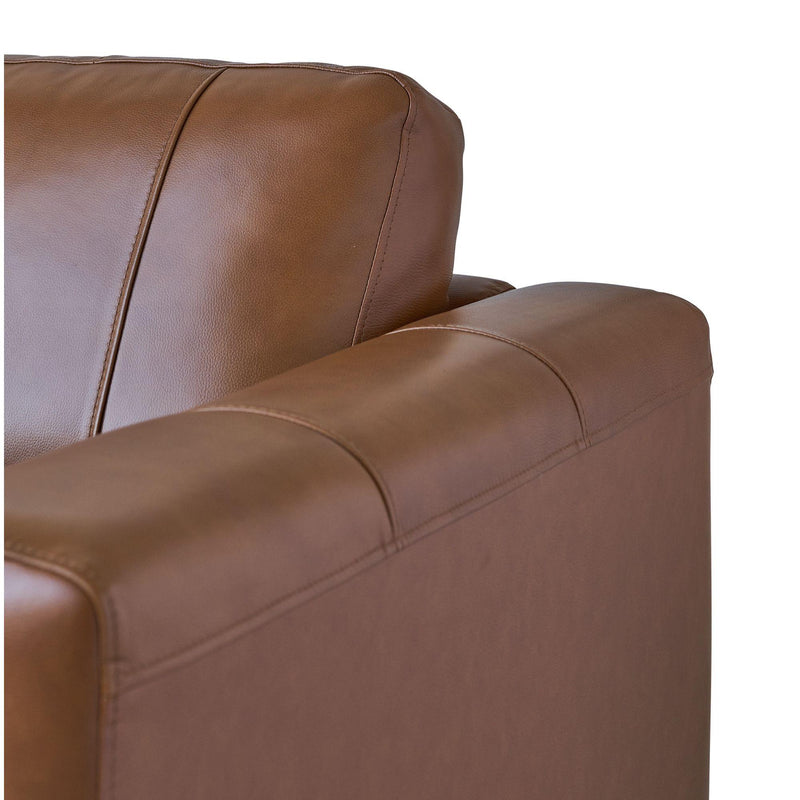 Elements International Hampton Sofa in Fiero Fiero Tan IMAGE 4