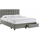 Elements International Hacienda Queen Storage Bed W/Tacoma Grey CM 003 IMAGE 2