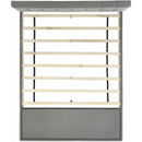 Elements International Hacienda Queen Storage Bed W/Tacoma Grey CM 003 IMAGE 4