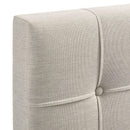 Elements International Hacienda Queen Storage Bed W/Tacoma Oak White CM 001 IMAGE 5