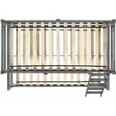 Elements International Sami Twin Over Full Bunk Grey IMAGE 4