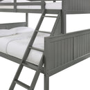 Elements International Sami Twin Over Full Bunk Grey IMAGE 5