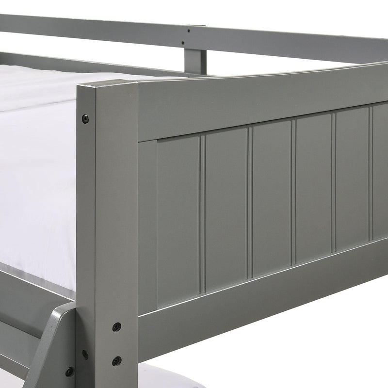 Elements International Sami Twin Over Full Bunk Grey IMAGE 6
