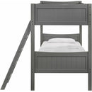 Elements International Sami Twin Over Twin Bunk Grey IMAGE 3