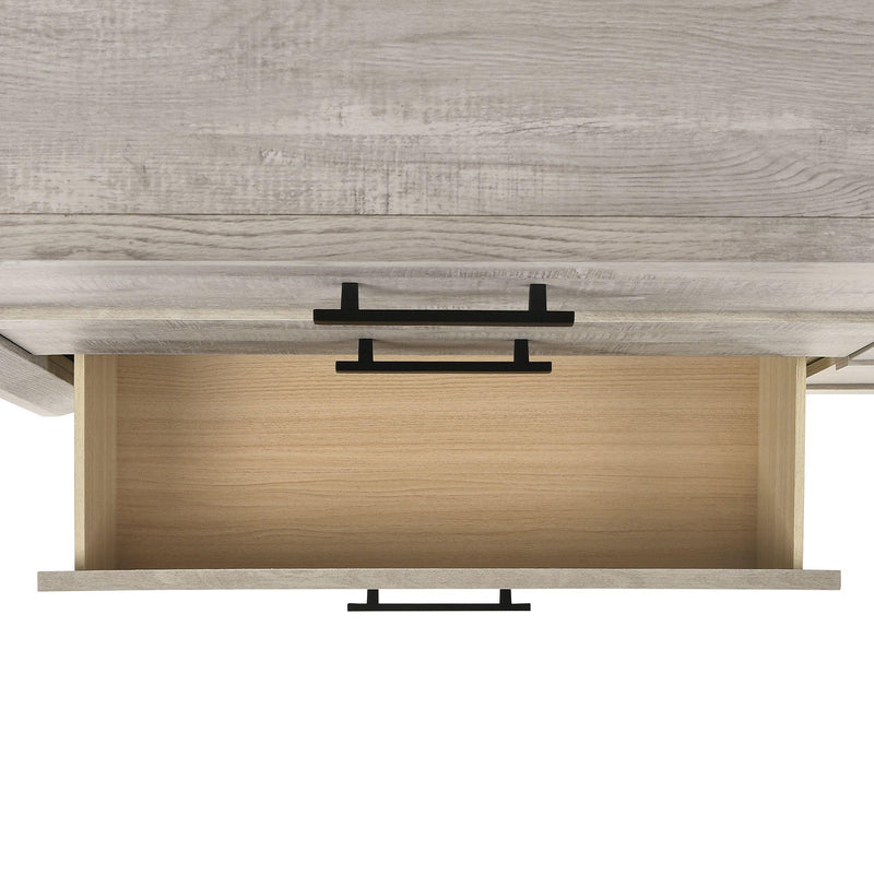 Elements International Ellen Dresser & Mirror Set White IMAGE 7