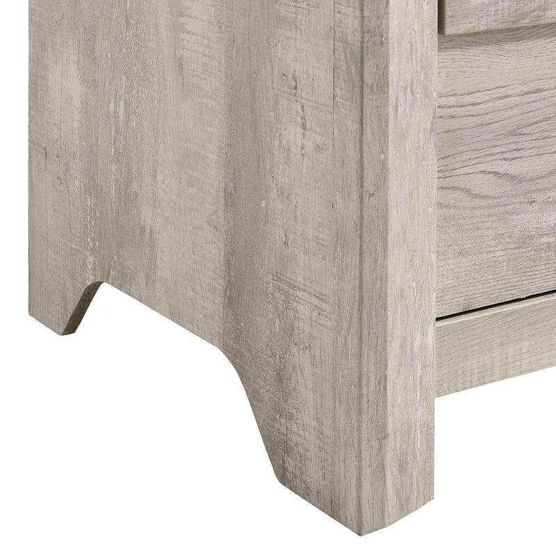 Elements International Ellen Dresser & Mirror Set White IMAGE 9
