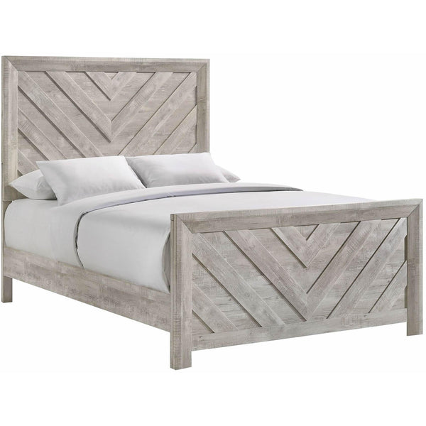 Elements International Ellen EL700FB Full Bed - White IMAGE 1