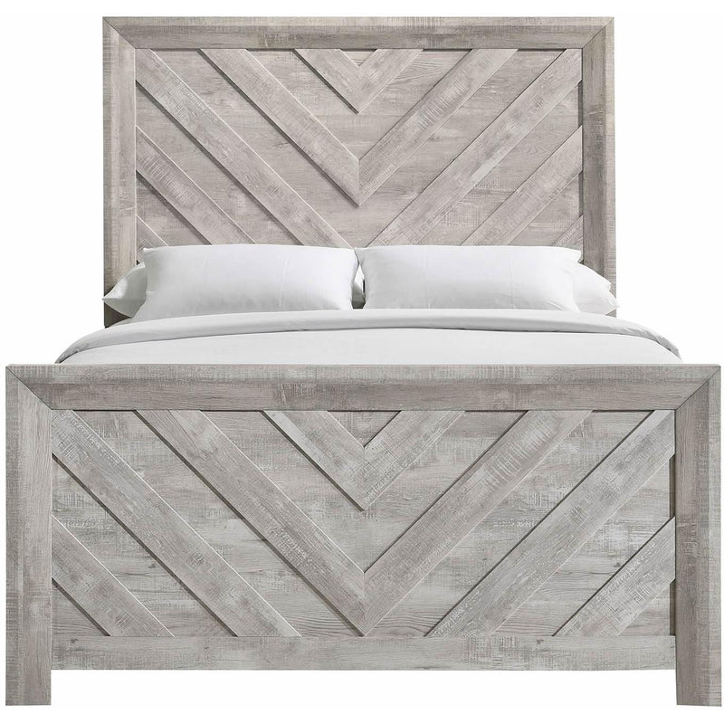 Elements International Ellen EL700FB Full Bed - White IMAGE 2