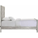 Elements International Ellen EL700TB Twin Bed - White IMAGE 3