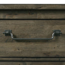 Elements International Maverick Dresser & Mirror Grey IMAGE 6