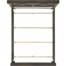 Elements International Maverick Queen Panel Bed Grey IMAGE 3