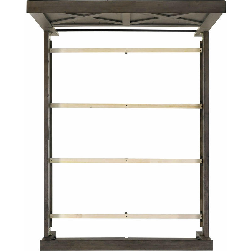 Elements International Maverick Queen Panel Bed Grey IMAGE 3