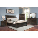  Elements International Kingston King Bed W/Storage Footboard and Non-Storage Rails IMAGE 2