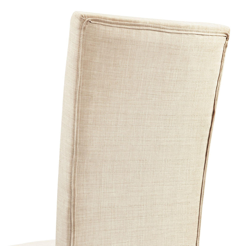 Elements International Felicia Upholstery Side Chair Dark IMAGE 6