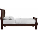 Elements International Louis Philippe Twin Panel Bed in Cherry IMAGE 3