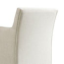 Elements International Collins Dining Arm Chair in Grey IMAGE 5