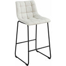  Elements International Seth (QSD6099-5B) 30" Linen White Bar Stool IMAGE 1