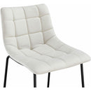  Elements International Seth (QSD6099-5B) 30" Linen White Bar Stool IMAGE 5