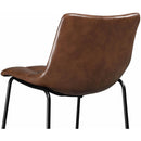  Elements International Seth (QSD6099-5B) 30" Distressed Cappuccino Bar Stool IMAGE 6