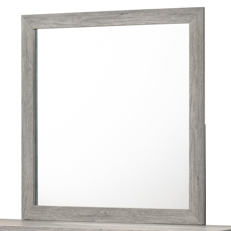  Crown Mark Hopkins B9320-11 Dresser Mirror - Driftwood IMAGE 1