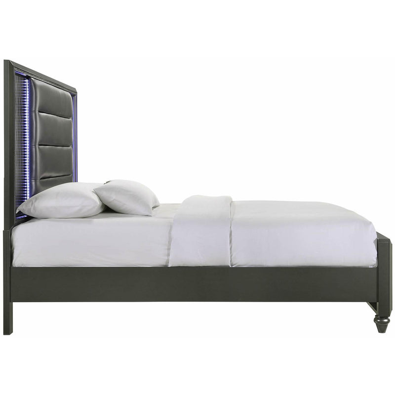 Elements International Moonstone MN600QB Queen Panel Bed IMAGE 3