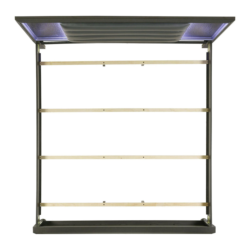 Elements International Moonstone MN600QB Queen Panel Bed IMAGE 4