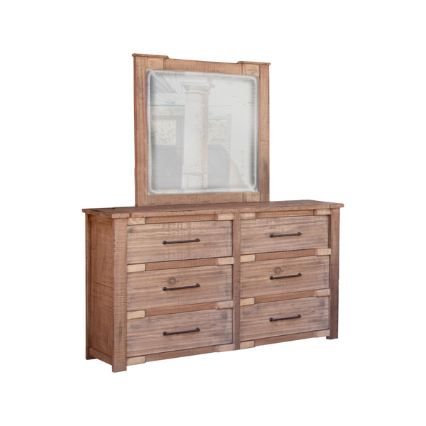 International Furniture Direct Berlin 6-Drawer Dresser IFD2051DSR IMAGE 1