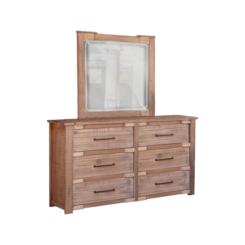 International Furniture Direct Berlin 6-Drawer Dresser IFD2051DSR IMAGE 1
