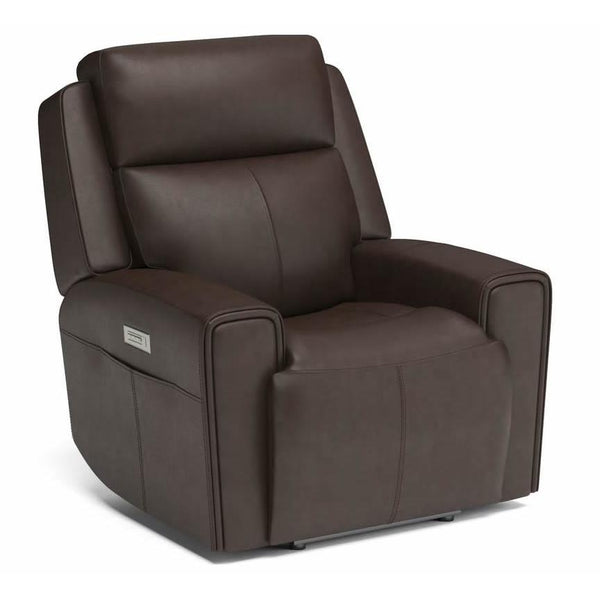 Flexsteel Barnett Power Leather Match Recliner 1601-50PH 030-70 IMAGE 1