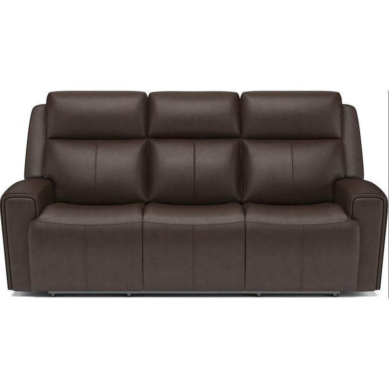 Flexsteel Barnett Power Reclining Leather Match Sofa 1601-62PH 030-70 IMAGE 2