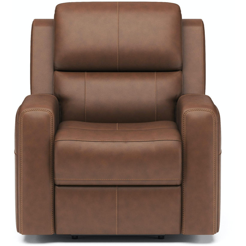 Flexsteel Linden Power Leather Match Recliner 1043-50PH 946-72 IMAGE 2