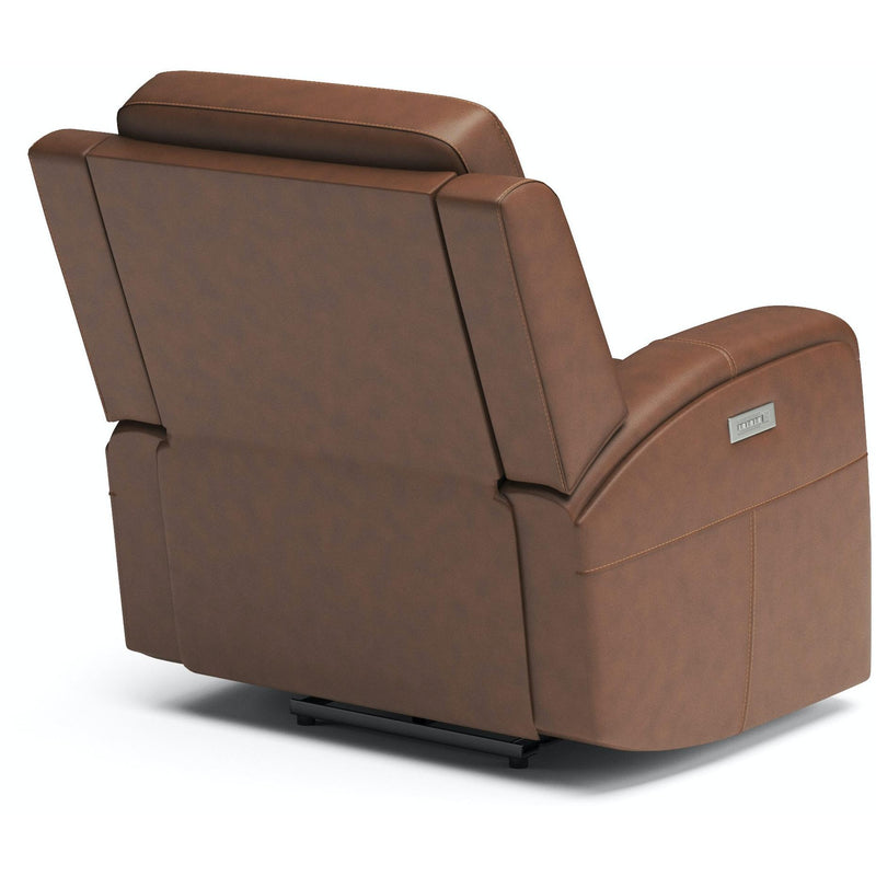 Flexsteel Linden Power Leather Match Recliner 1043-50PH 946-72 IMAGE 4