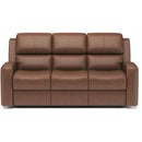Flexsteel Power Reclining Leather Match Sofa 1043-62PH 946-72 IMAGE 2