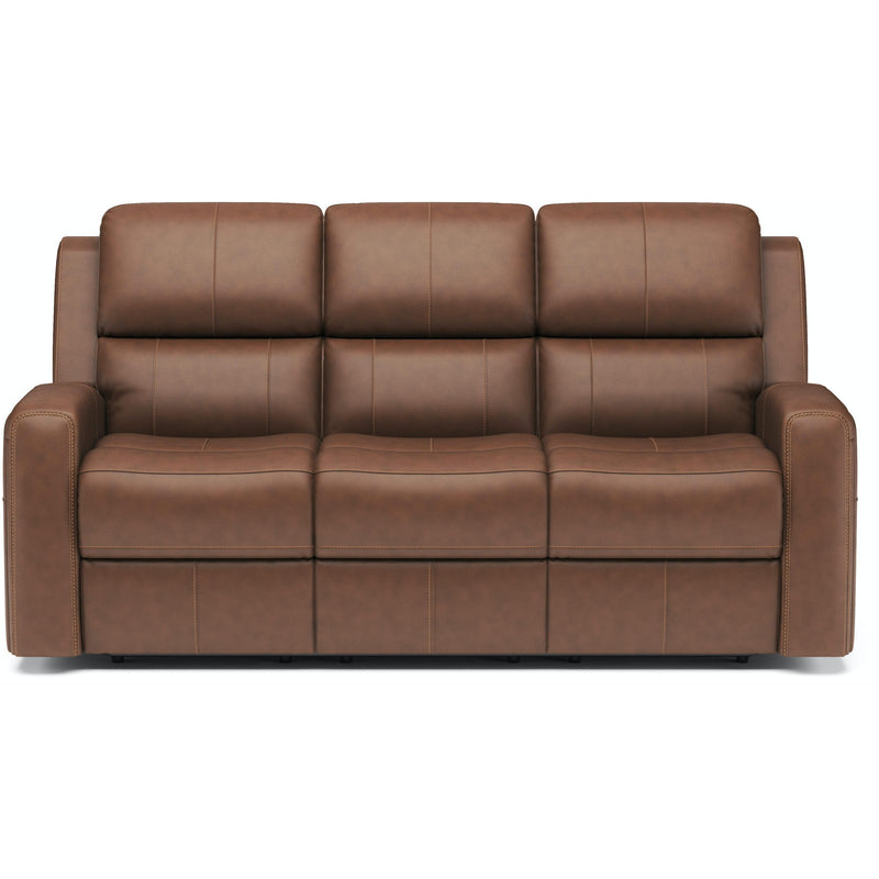 Flexsteel Power Reclining Leather Match Sofa 1043-62PH 946-72 IMAGE 2