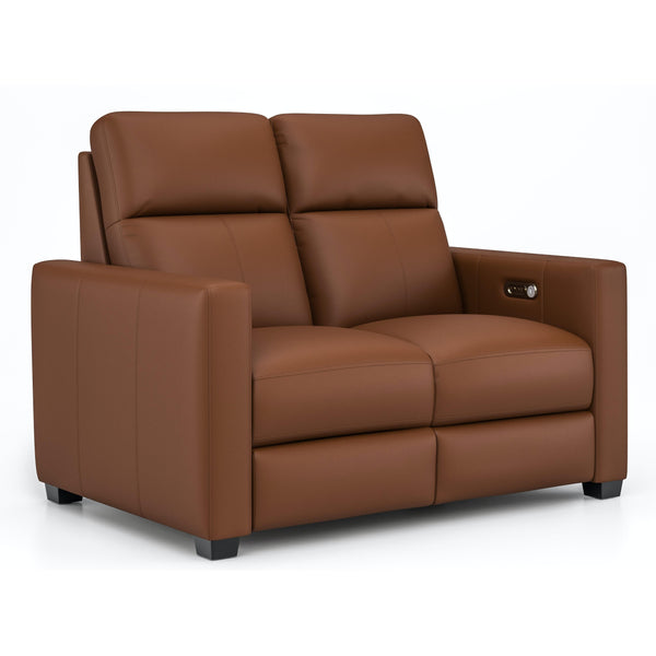 Flexsteel Broadway Power Reclining Leather Match Loveseat 1032-60PH 943-71 IMAGE 1