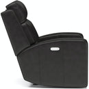 Flexsteel Cody Power Glider Leather Match Recliner 1820-54PH 297-02 IMAGE 3