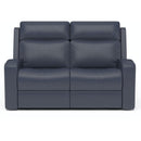 Flexsteel Cody Power Reclining Leather Match Loveseat 1820-60PH 297-40 IMAGE 2