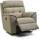 Flexsteel Mason Power Fabric Recliner 2804-50M 123-72 IMAGE 2