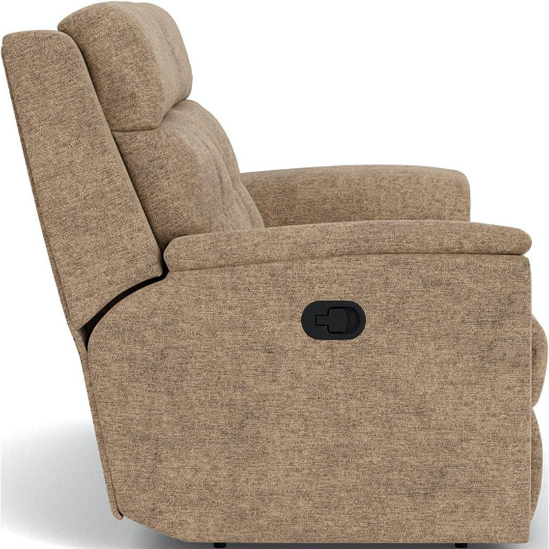 Flexsteel Mason Reclining Fabric Loveseat 2804-60 723-80 IMAGE 2