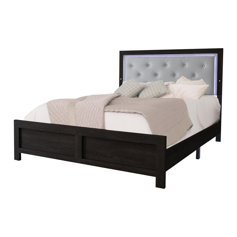  Crown Mark Jaylen B9280-K King Bed - Black IMAGE 1