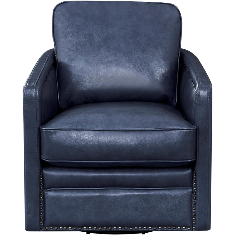 Leather Italia USA Alto Swivel Leather Chair 1669-N1026S-01177147 IMAGE 2