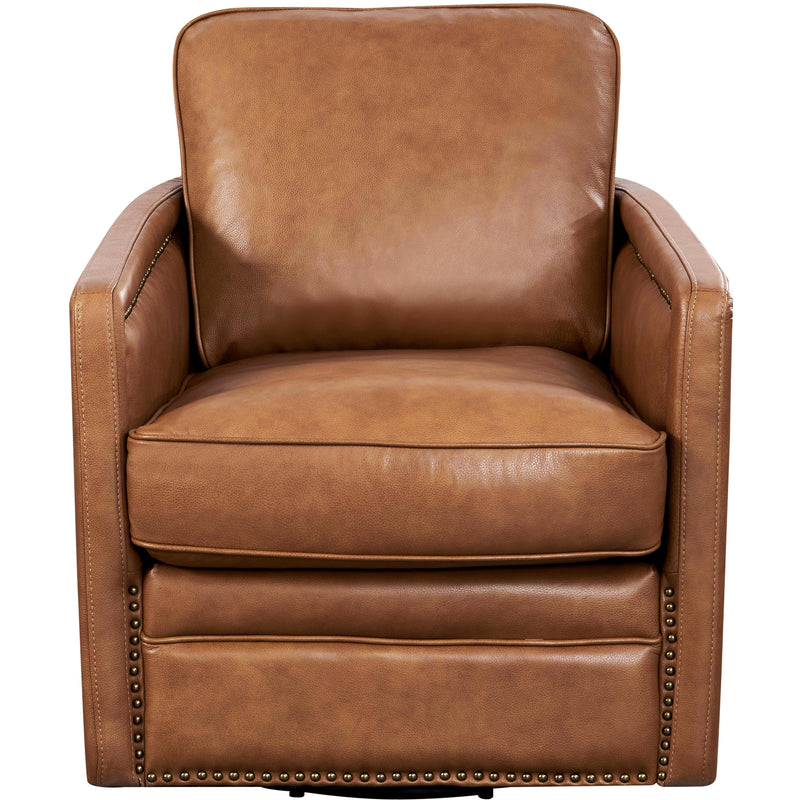 Leather Italia USA Alto Swivel Leather Chair 1669-N1026S-01177137 IMAGE 2