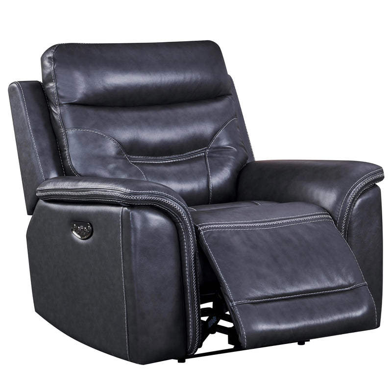 Leather Italia USA Bullard Power Glider Leather Recliner 1669-EH5194-011095LV IMAGE 1