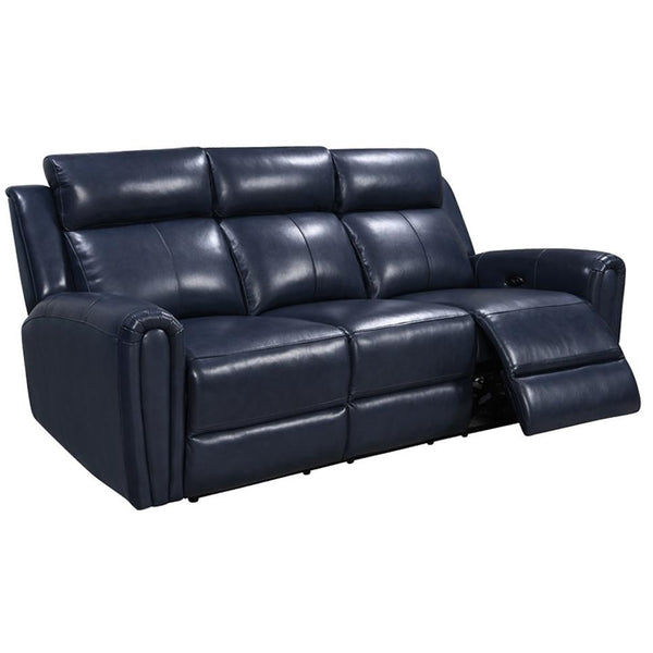 Leather Italia USA Jonathan Power Reclining Leather Sofa 1712-E3215-037378LV IMAGE 1